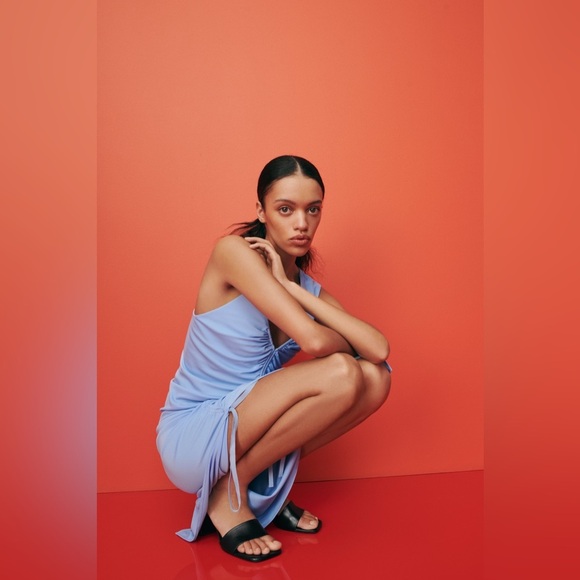 Zara Assymetrical Midi Dress - Picture 9 of 9